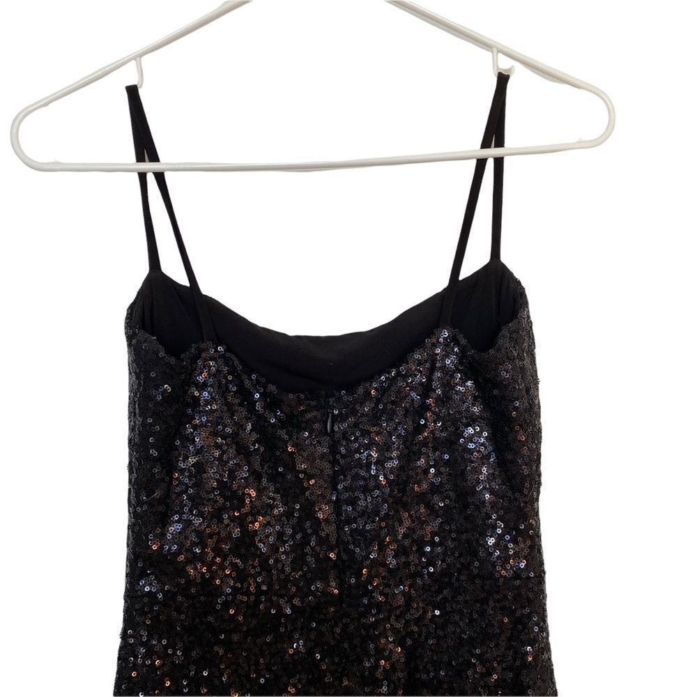 Nookie Black Sequin Maxi Dress - Picture 6 of 11
